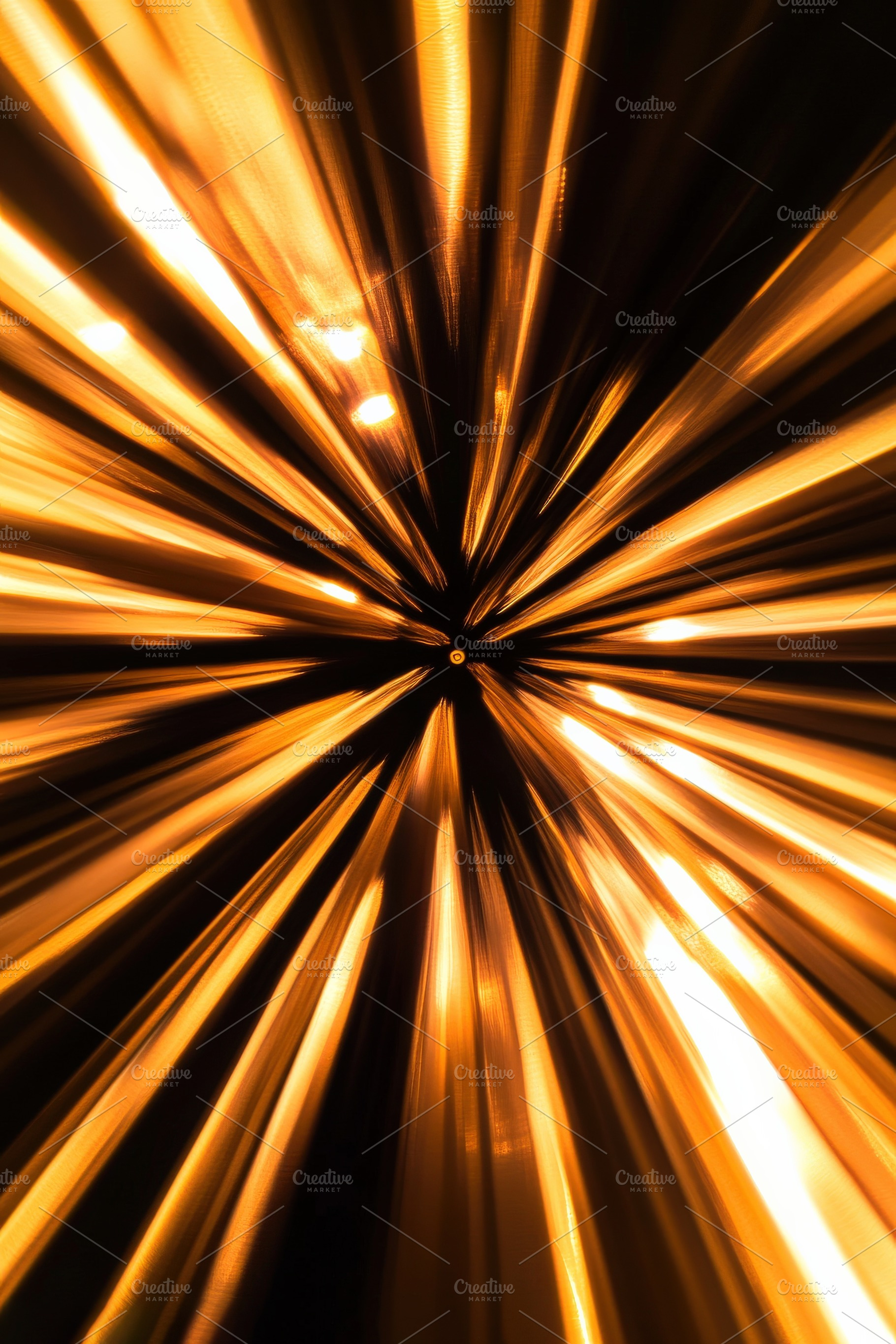 Abstract Golden Light Rays & Sparkle, a Background Photo by Virgo Studio