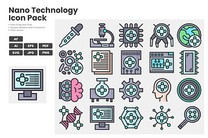 Nano Technology Icon Pack