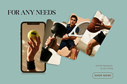 100 Men Workout Stock Photos Bundle, a Sports & Recreation Photo by Selenique Studio (Thumbnail 5 of 20)