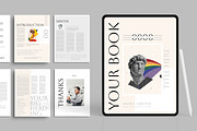 Minimalist E-book Layout, an UI Kit Template by ContestDesign (Thumbnail 1 of 6)