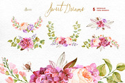 Sweet Dreams. Floral Collection, an Illustration by OctopusArtis (Thumbnail 2 of 4)