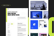 NEURO_02 - Creative Agency UI Kit, an UI Kit Template by neuwebz (Thumbnail 7 of 10)