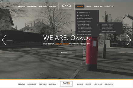 Oxxo Multipurpose PSD Template