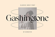 Gashingtone Classic Serif Font, a Serif Font by UICreative (Thumbnail 1 of 4)