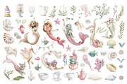 Watercolor Graphics & patterns, a Wallpaper Graphic by TanyaSchuka (Thumbnail 14 of 16)