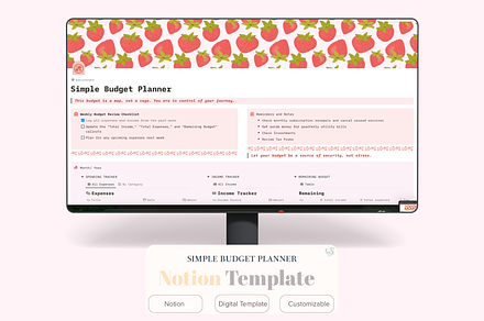 Notion Finance Tracker Template, a Landing Page Template by Little Creative Scribbles