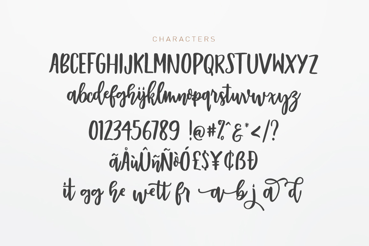 Bentonite Modern brush, a Script Font by Franstudio (Photo 5 of 9)