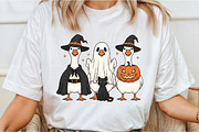 Halloween Goose PNG, Boo Ghost Goose, an Illustration by Libby Wishes (Thumbnail 5 of 6)