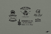 20 Retro Apparel Logos + Extra, an Education Illustration by Davide Bassu (Thumbnail 13 of 16)