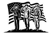 Military Brotherhood Patriot Flag, an Object Graphic by Gfx_Store (Thumbnail 2 of 17)