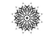 Black White Mandala Illustration Set, a Decorative Illustration by NJ Himel (Thumbnail 45 of 101)