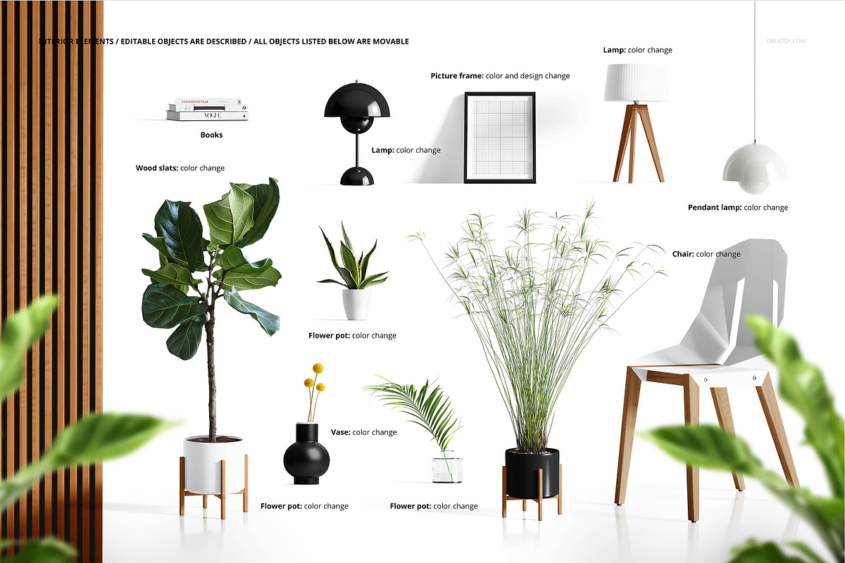 Aluminium Metal Print Mockup Scene, a Household Mockup by Creatsy (Photo 4 of 12)