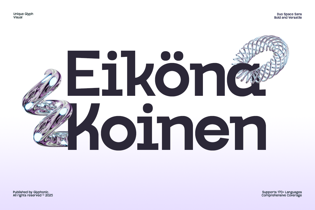 GC Exolink – Infinite Boldness, a Sans Serif Font by Glyphonic (Photo 3 of 15)