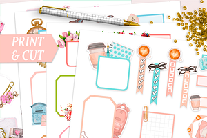Printable Journal Sticker Collection