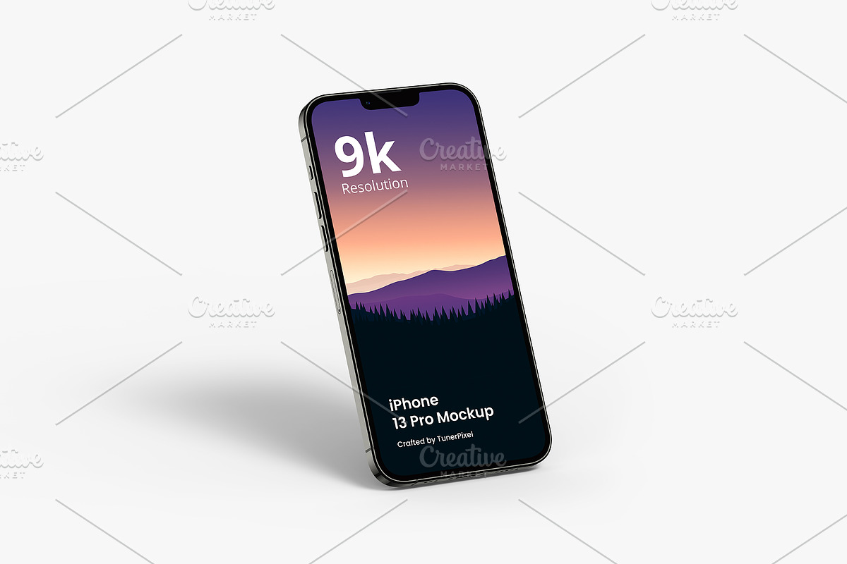 iPhone 13 Pro Mockup, an iPhone Mockup by Mockupia (Photo 19 of 27)