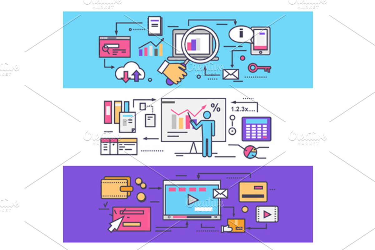 Analytics Statistics SEO. Video