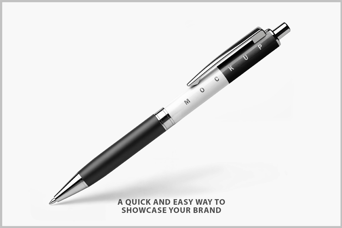 Pen Mockup PSD, a Pens & Pencil Mockup by Bruno's Shop (Photo 2 of 4)