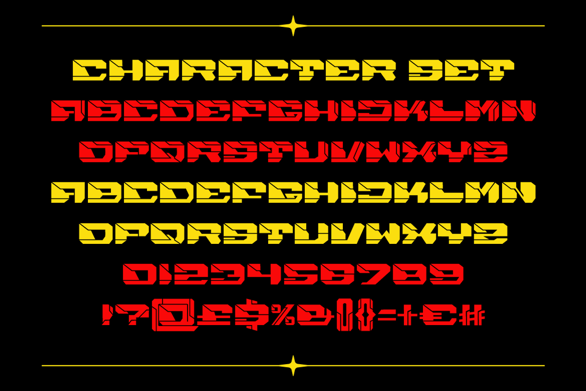 Gearpunk Futuristic Cyberpunk Mecha, a Font by PutraCetol Studio (Photo 5 of 5)