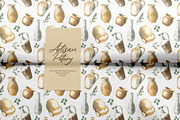 Artisan Pottery Ceramics Collection, an Object Illustration by foxsong (Thumbnail 11 of 13)