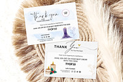 Candle Business Thank You Card, a Card Template by Snapybiz (Thumbnail 1 of 6)
