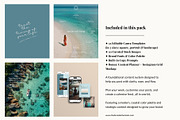 Island Dreaming Instagram Templates, a Social Media Template by The Brand Alchemists (Thumbnail 2 of 13)