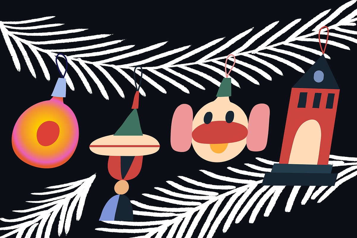 Hand Drawn Christmas Collection, an Object Graphic by Anny (Photo 2 of 17)