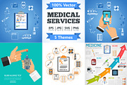 Medical Services Themes, a Healthcare Illustration by TAlex (Thumbnail 1 of 7)