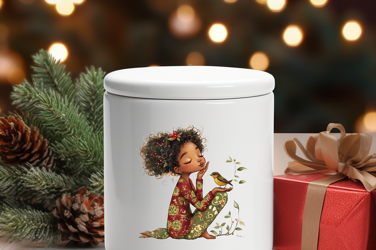 CHRISTMAS FOLK GIRL CLIPART, a Person Illustration by Daring Digies (Photo 8 of 8)