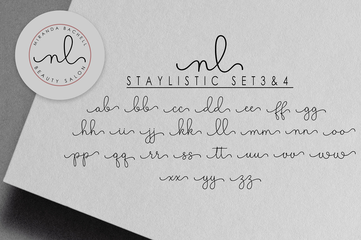 Malgosha Script, a Script Font by moriztype (Photo 17 of 21)