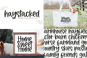 Farmhouse Font Bundle Part Three