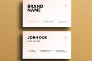Modern Business Card Template Layout, a Business Card Template by MightyDesign (Thumbnail 1 of 6)