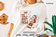 Funny Retro Santa Christmas Bundle, an Object Illustration by Ya_ Design Store (Thumbnail 2 of 13)