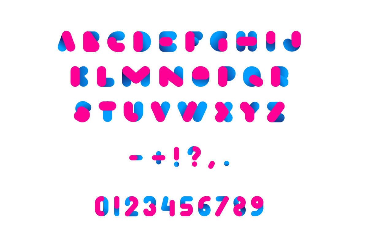 Mixan| bold color font, a Sans Serif Font by wowomnom (Photo 2 of 4)
