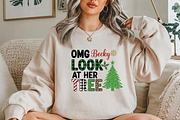 Omg Becky Look At Her Tree Png, a Seasonal Illustration by YA Design (Thumbnail 4 of 4)