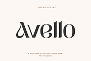 Avello - Modern Elegant Serif Font, a Serif Font by Mily Studio (Thumbnail 1 of 10)