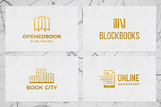 Books & Magazine Logos Pack, a Branding & Logo Template by MockUpgrade (Thumbnail 4 of 8)