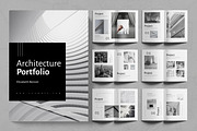 Architecture Portfolio Layout, a Magazine Template by ContestDesign (Thumbnail 1 of 3)