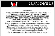 Shuriken Ninja font, a Font by weknow (Thumbnail 6 of 8)