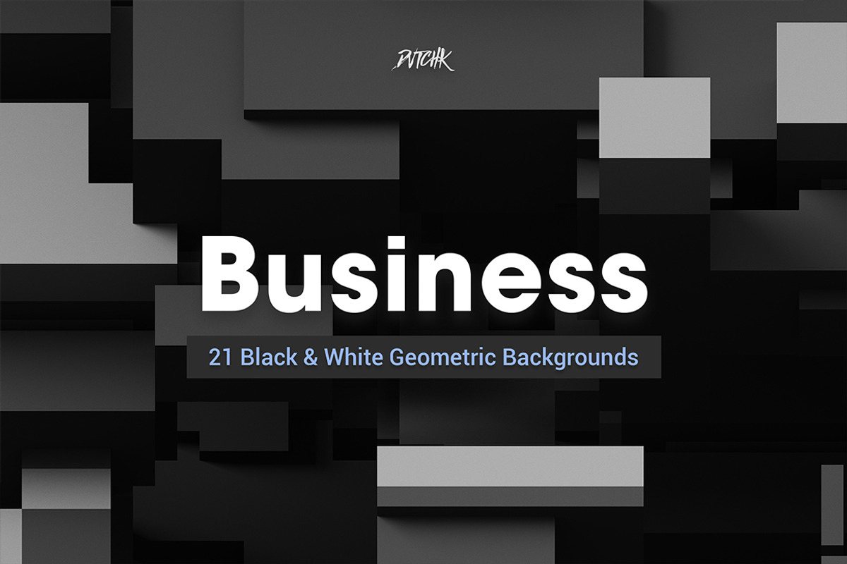 Black & White Geometric Backgrounds, a Background Graphic by dvtchk (Photo 10 of 10)