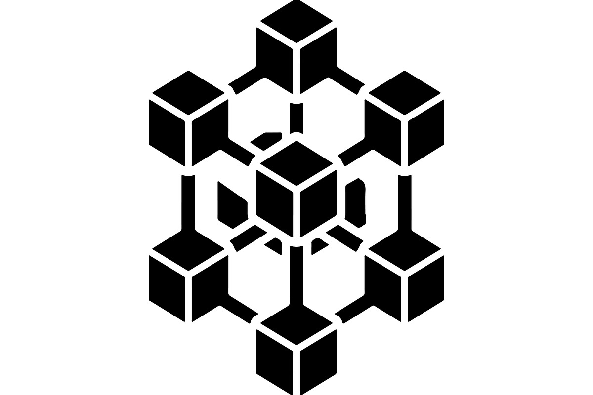 Blockchain and network illustrations, a Technology Illustration by balal (Photo 2 of 13)