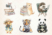 Cute Animals Photographer Clipart, an Illustration by Dream Creation (Thumbnail 4 of 6)