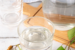 Birch sap in jar and glass, a Food & Drink Photo by Rimma