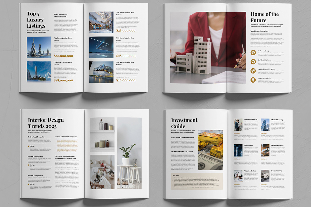 Real Estate Magazine preview 3