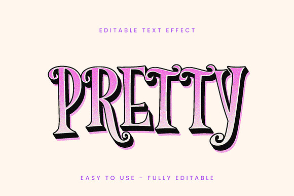 Soft Glitter Elegant Text Effect preview 5