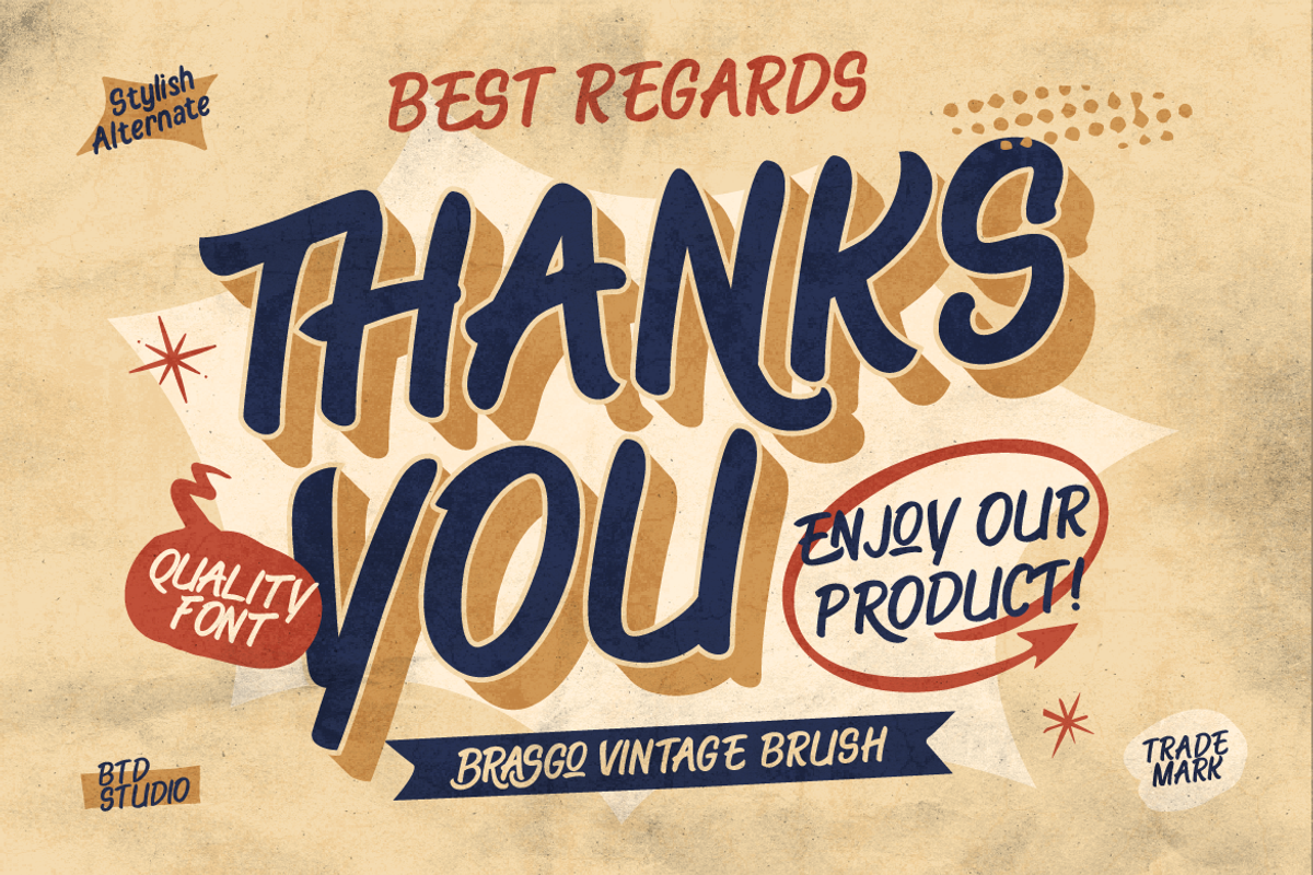 Brasgo, a Handwritten Font by Burntilldead (Photo 12 of 12)