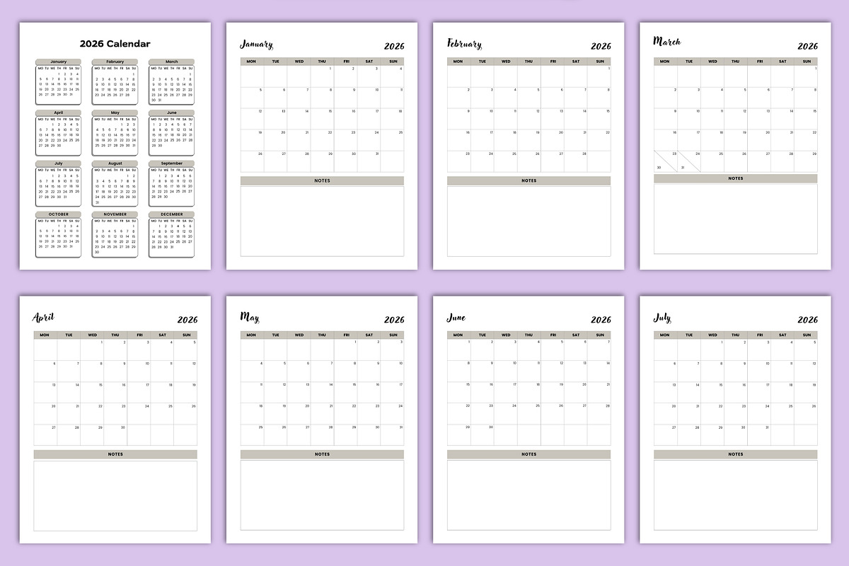 2026 Work & Office THE Planner preview 2