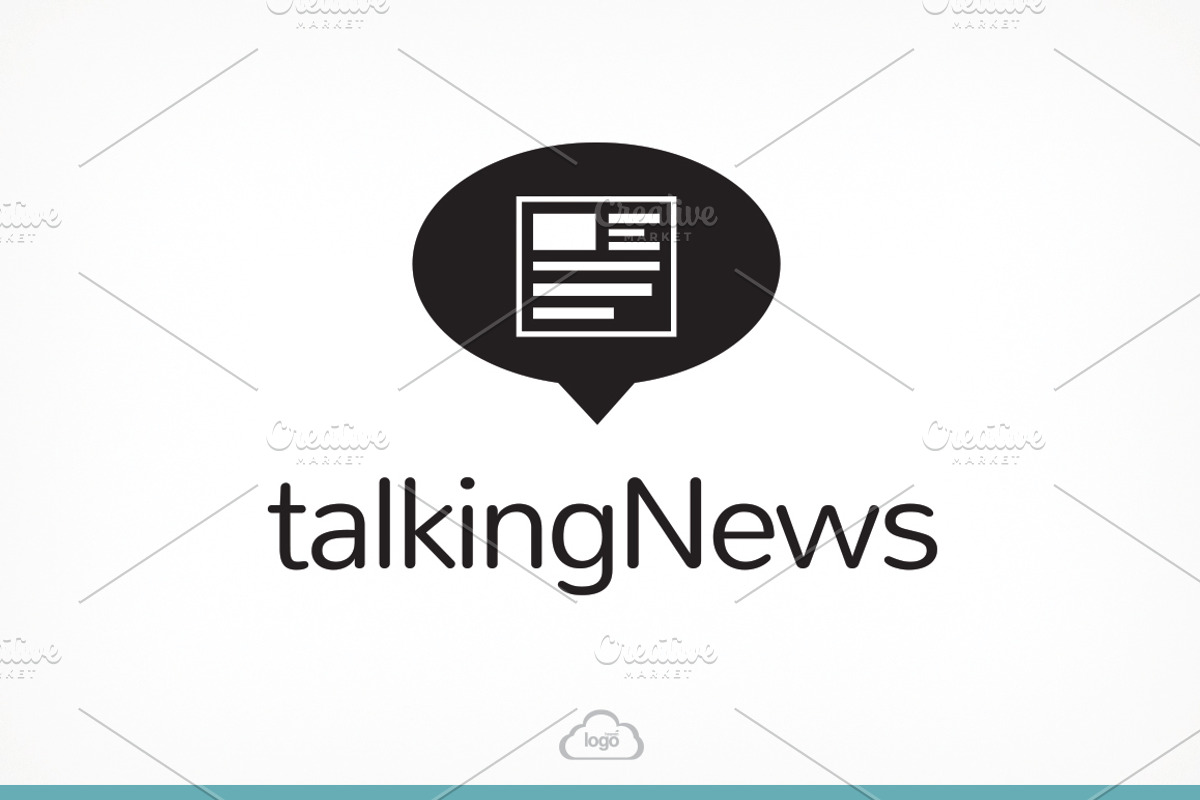 Talking News Logo Template, a Branding & Logo Template by Logo Heaven (Photo 4 of 5)