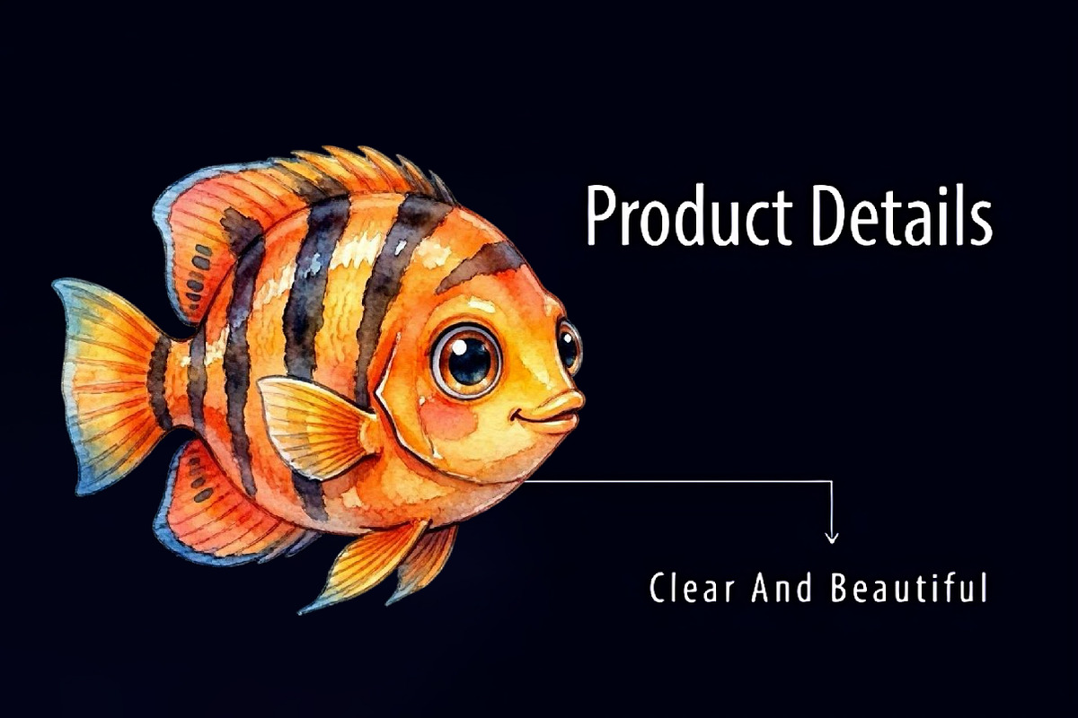 Watercolor Exotic Fish PNG Clipart, an Animal Illustration by RobertsArt (Photo 5 of 7)