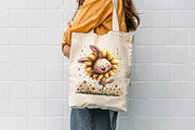 Summer Funny Sunflower Animals, an Animal Illustration by CreationArt (Thumbnail 7 of 7)