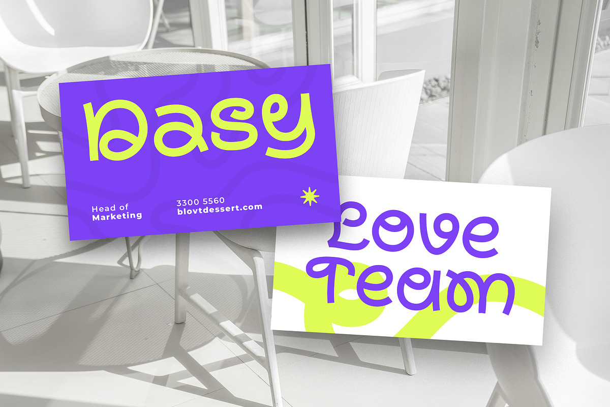 Flowite - Modern Loopy Sans Font, a Sans Serif Font by Typia Nesia (Photo 4 of 9)